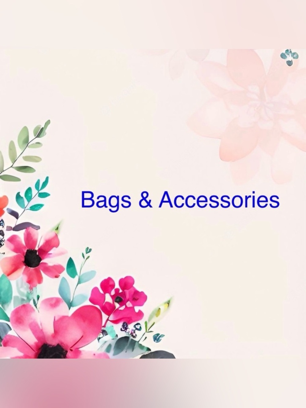 Bags, Jewelry & Accessories Start Here!
